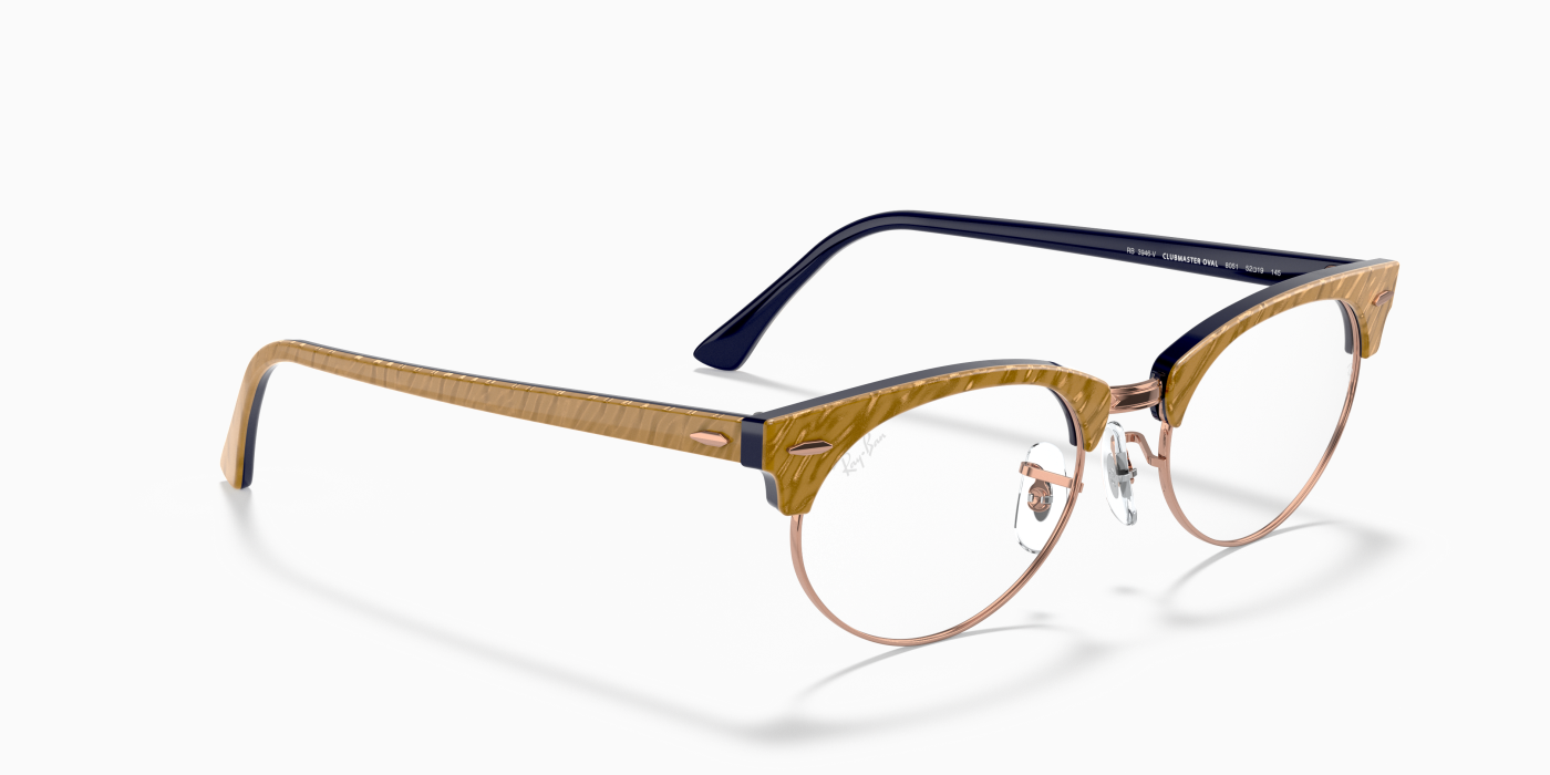 Ochelari de soare ovali Clubmaster - Lucido Bej