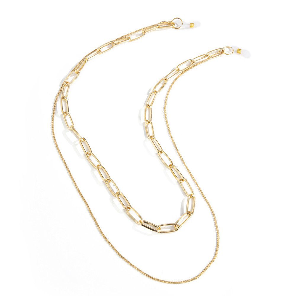 Tian Dee Brillenkette 1 Stück Brillenkette, Mode Metall Sonnenbrille Brille Halter Kordel