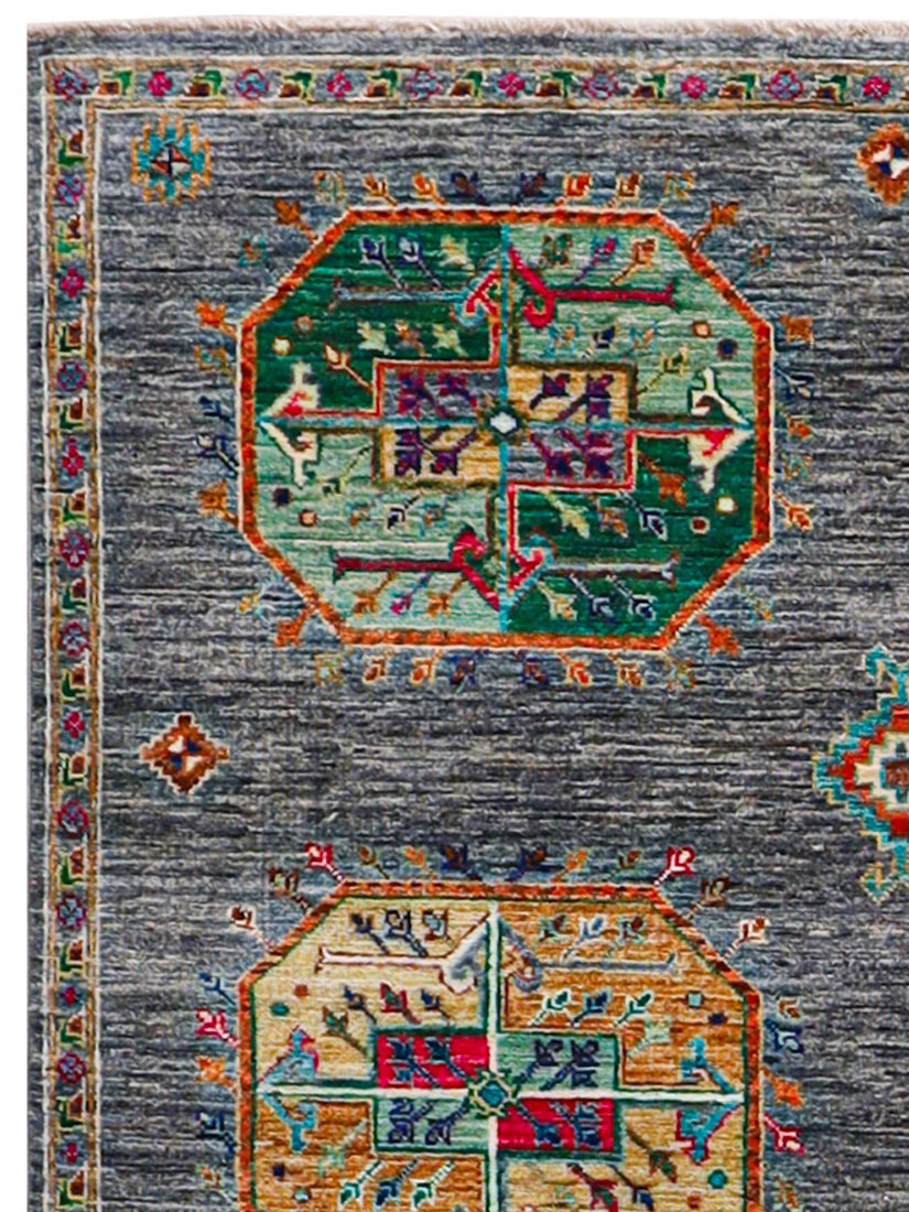 Buchara Ghazni ca. 250 x 314 cm, Unikat / Einzelstück