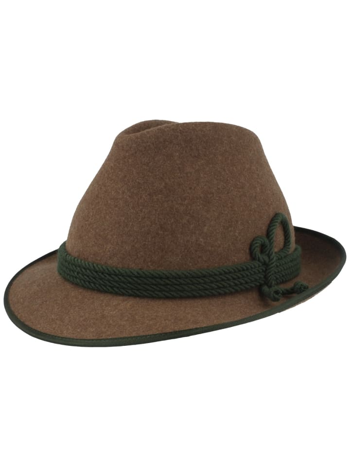 Hutmacher Zapf Trachtenhut in braun günstig kaufen