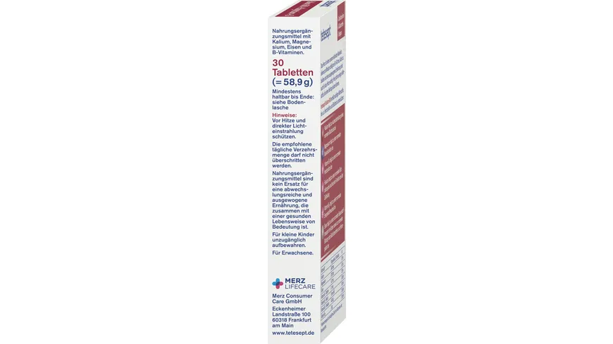 tetesept Kalium 600