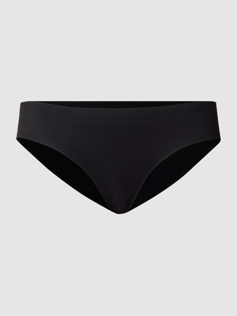 Slip aus Mikrofaser - nahtlos in schwarz