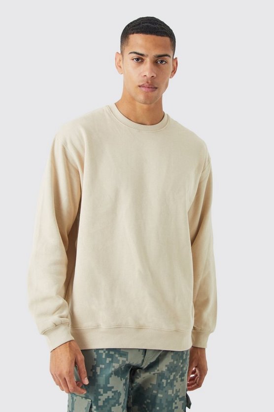 Oversize Sweatshirt mit Schlagenprint