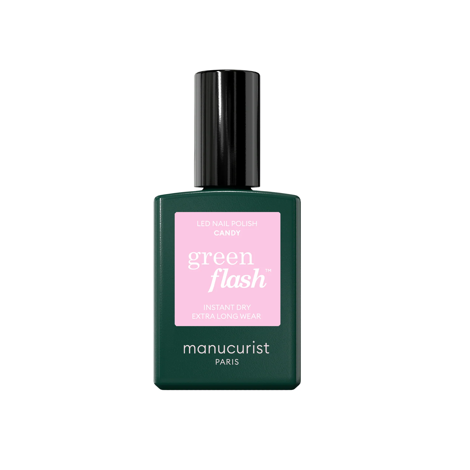 GREEN FLASH Nails - Pusiau ilgalaikis nagų lakas - Gelio efekto nagų lakas