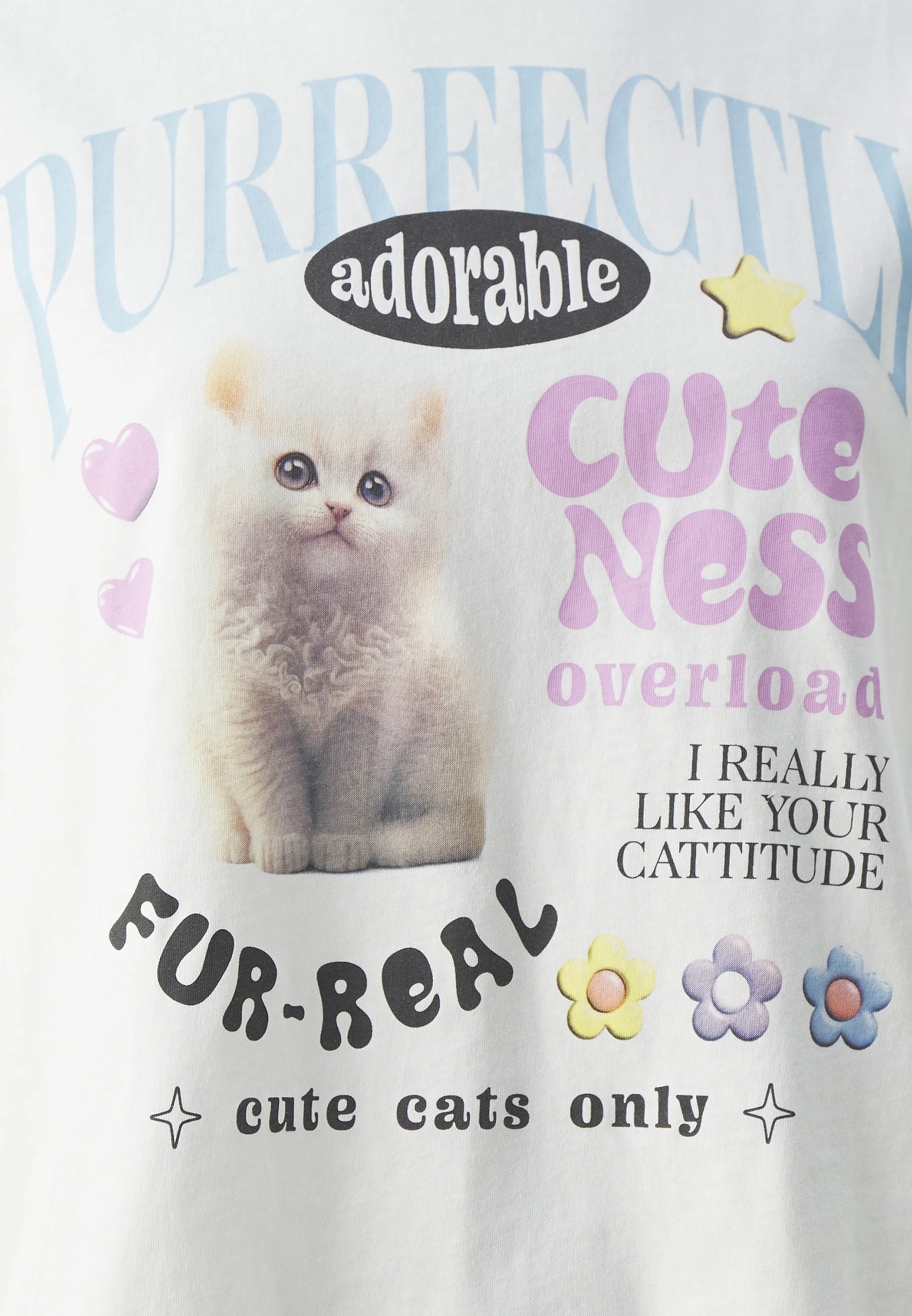 ONLY ONLLKELLY CATS BOX - Camiseta con estampado