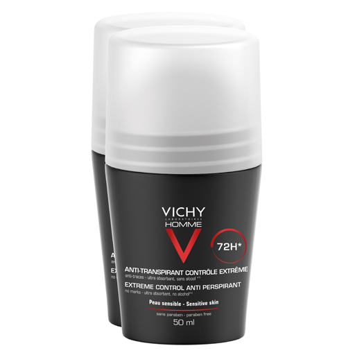 VICHY HOMME Deo Antitranspirant 72h extreme Cont.  50 ml
