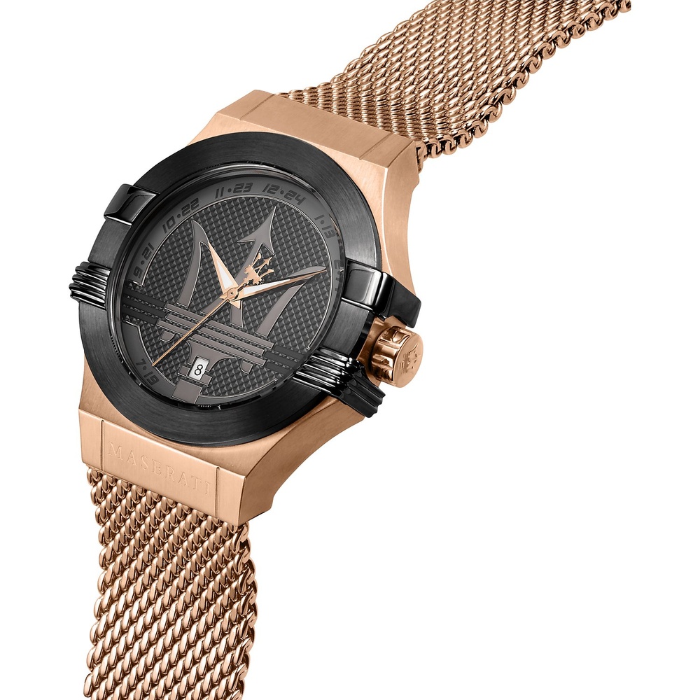 Maserati Montre pour hommes Acier inoxydable Montre