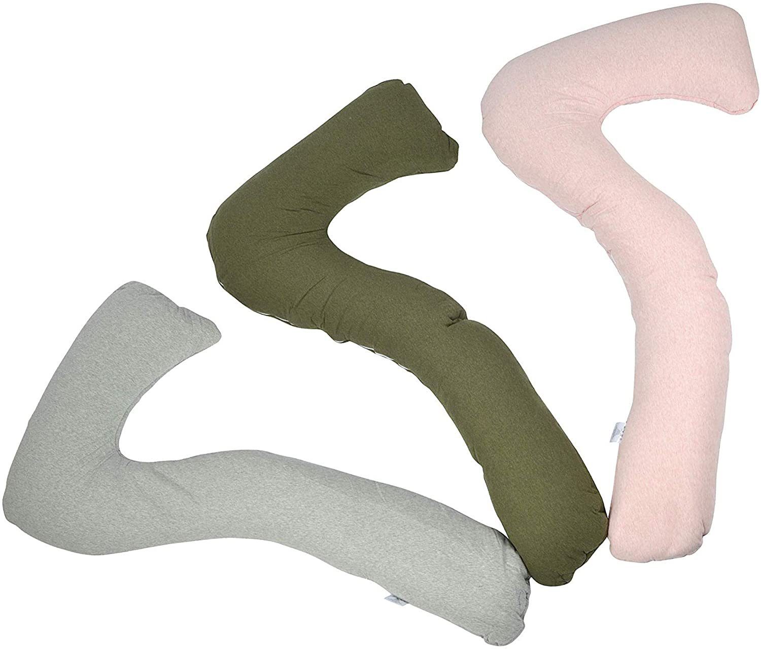 Vendome Seitenschläferkissen Geformtes Seitenschläferkissen Avior, 1-tlg., waschbar, allergikergeeignet und mit einem Bezug aus 100% Baumwolle