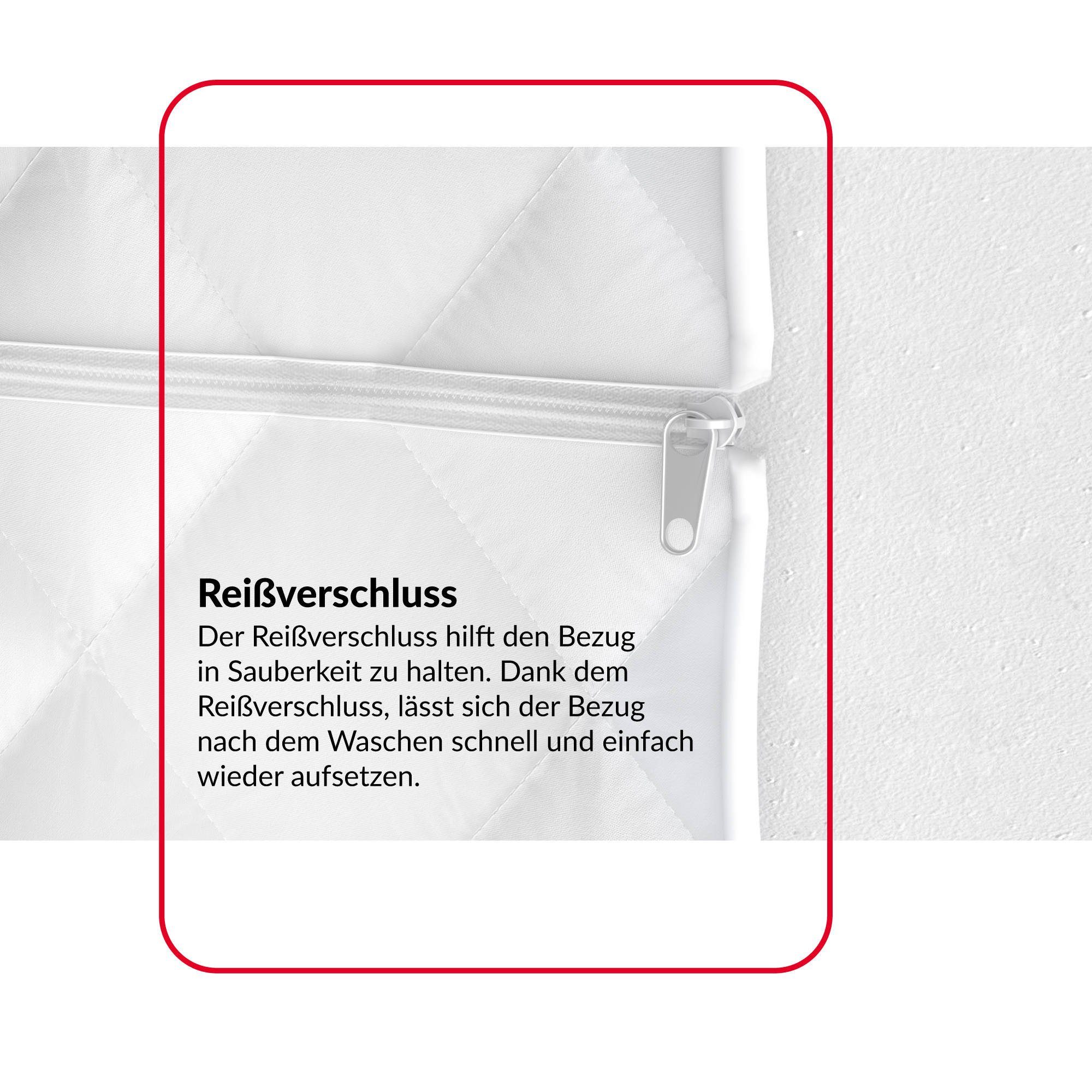 Kaltschaummatratze BITONTO, FDM, 15 cm hoch, (1), Wendematratze, 7 Zonen, H2/H3