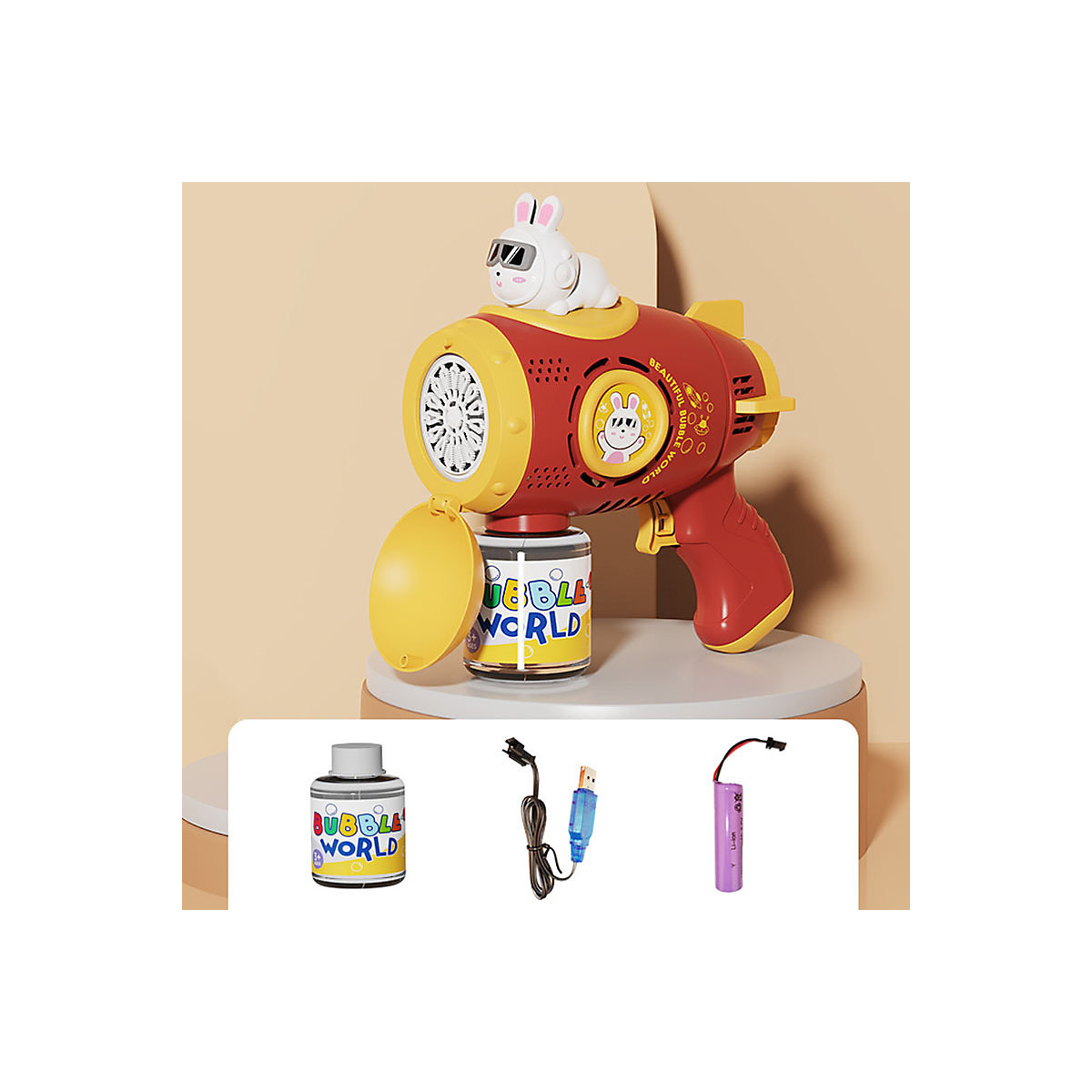Bubble Gun Raketenwerfer Bubble Blower für Kinder Seife Bubble Maker Sommers pielzeug Astronaut automatische Blasen maschine für Kinder