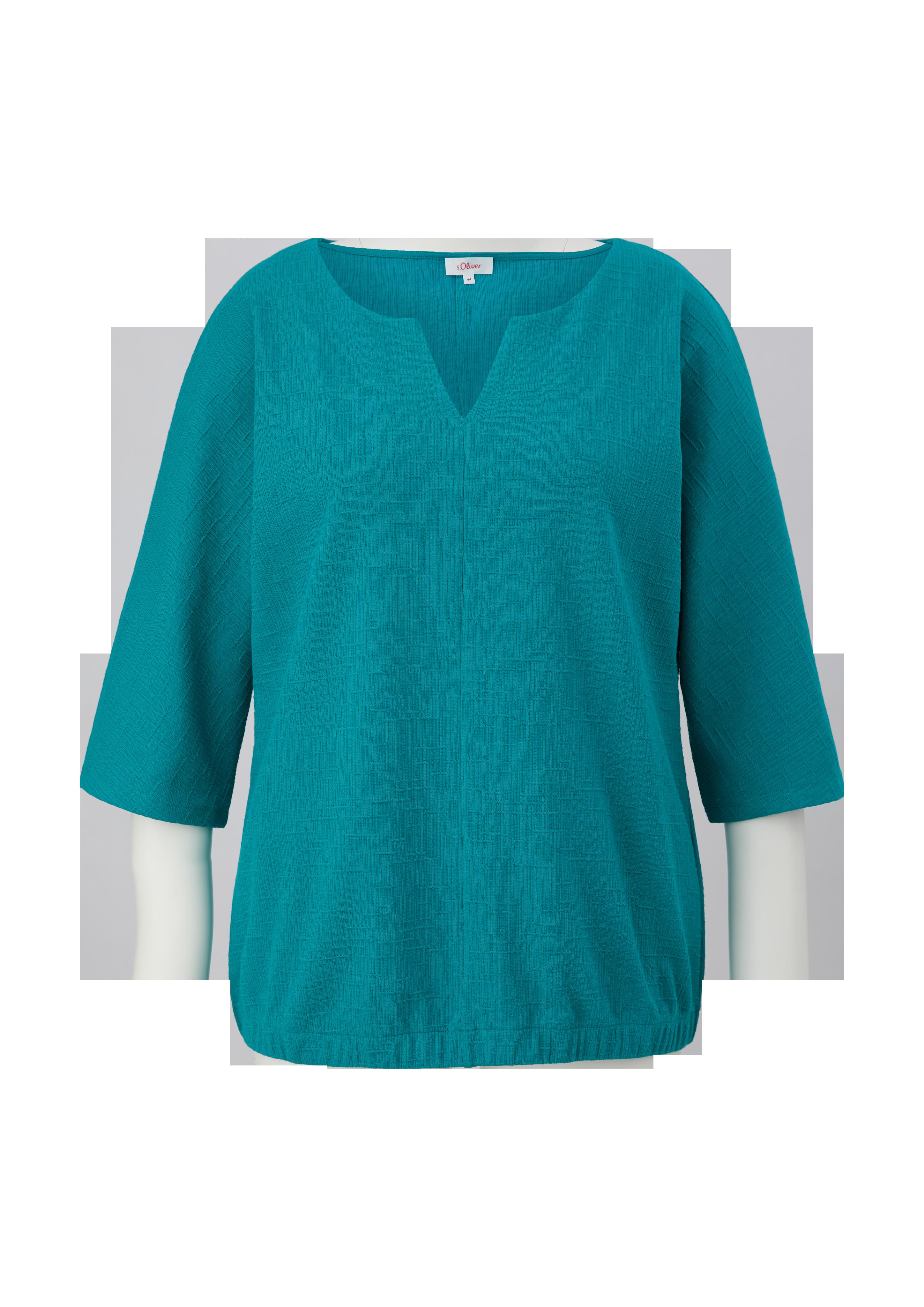 O-Shape-Bluse mit bequemem Gummizug  2149235-6680