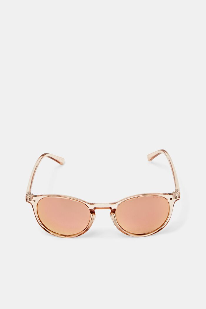 Unisex-Sonnenbrille mit verspiegelten Gläsern