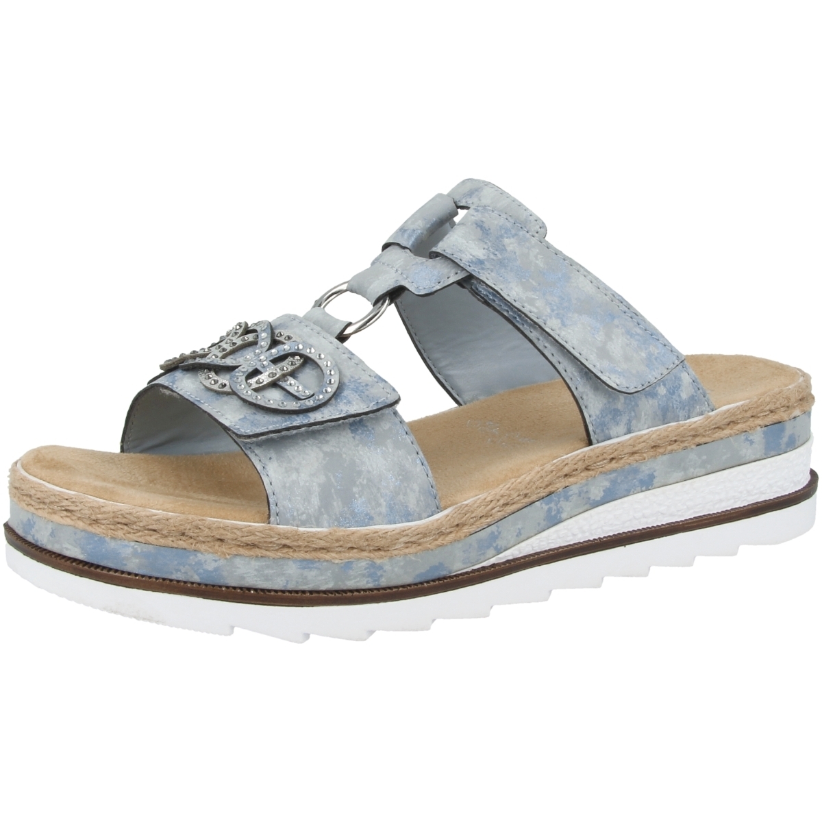 Rieker V7986 Sandale blau