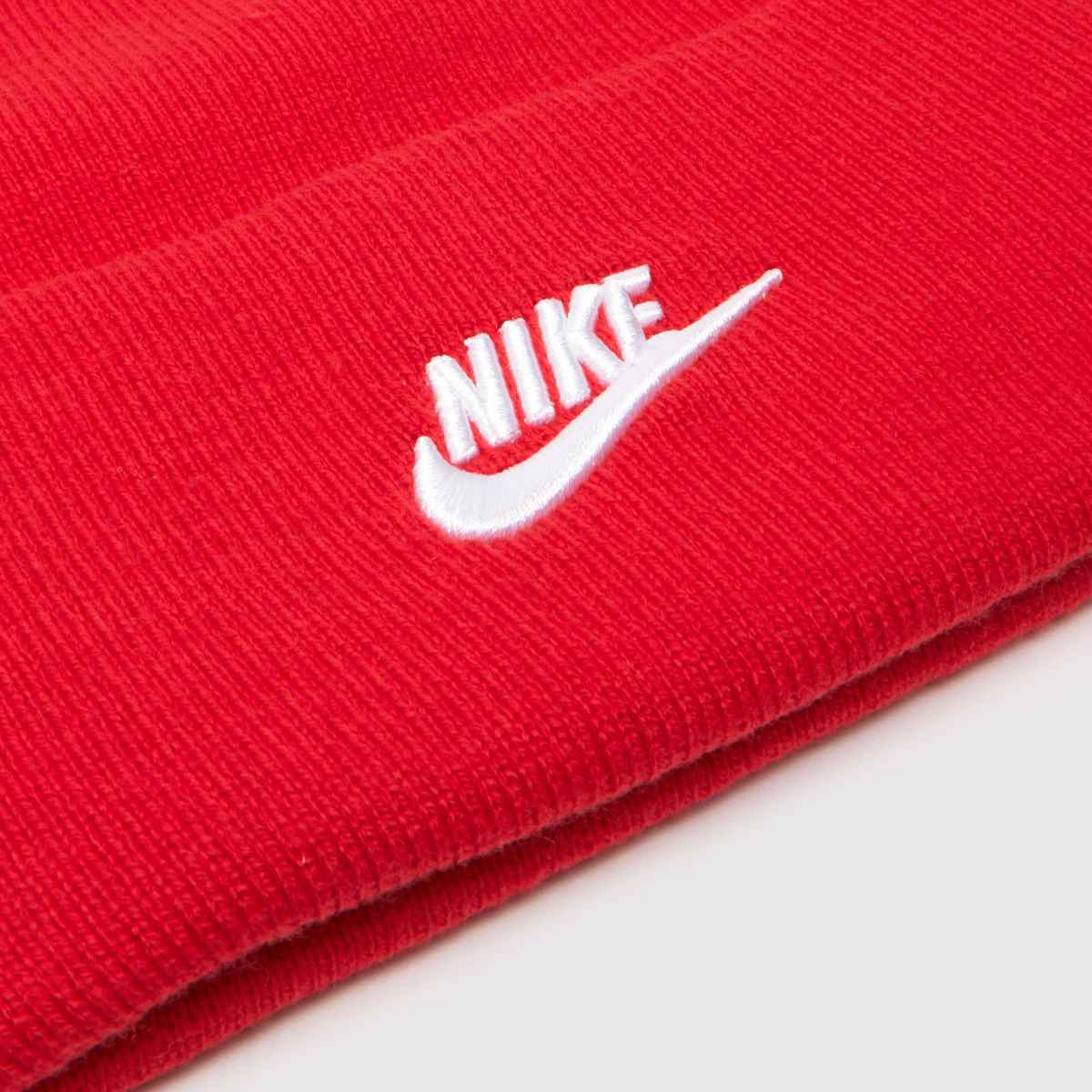 Nike röd Futura Peak-mössa