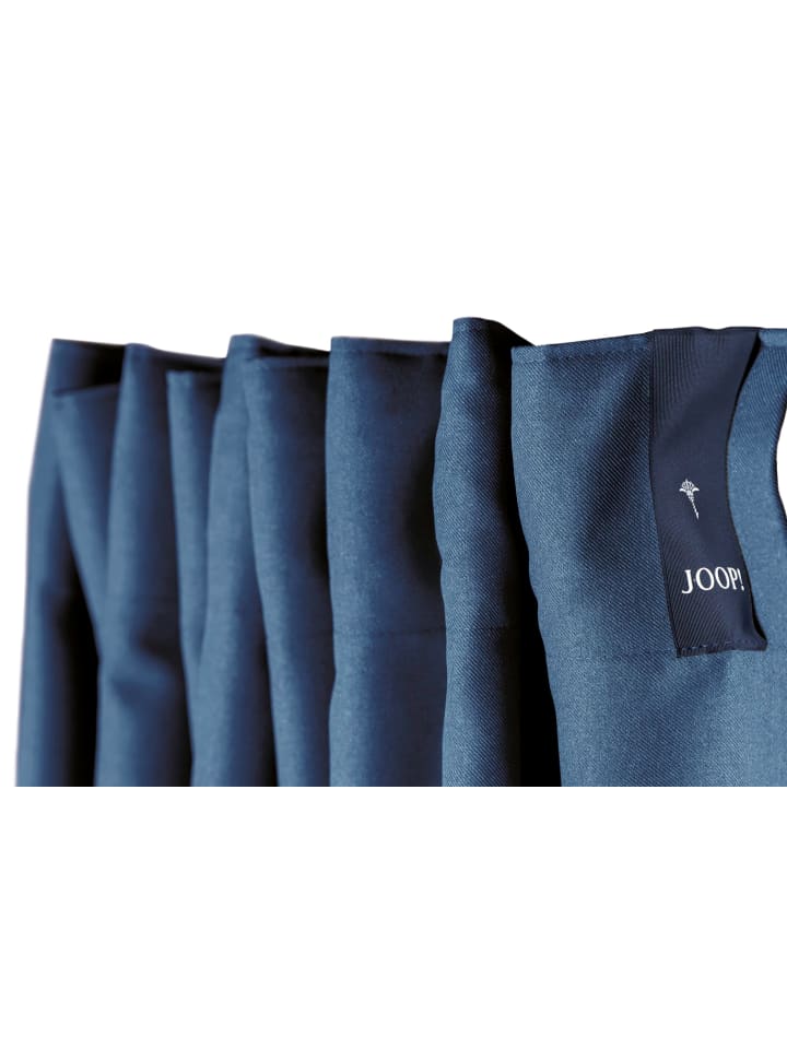 JOOP! JOOP! ESSENTIAL Fertigvorhang 130x250 cm, Marine günstig kaufen 130x250 cm
