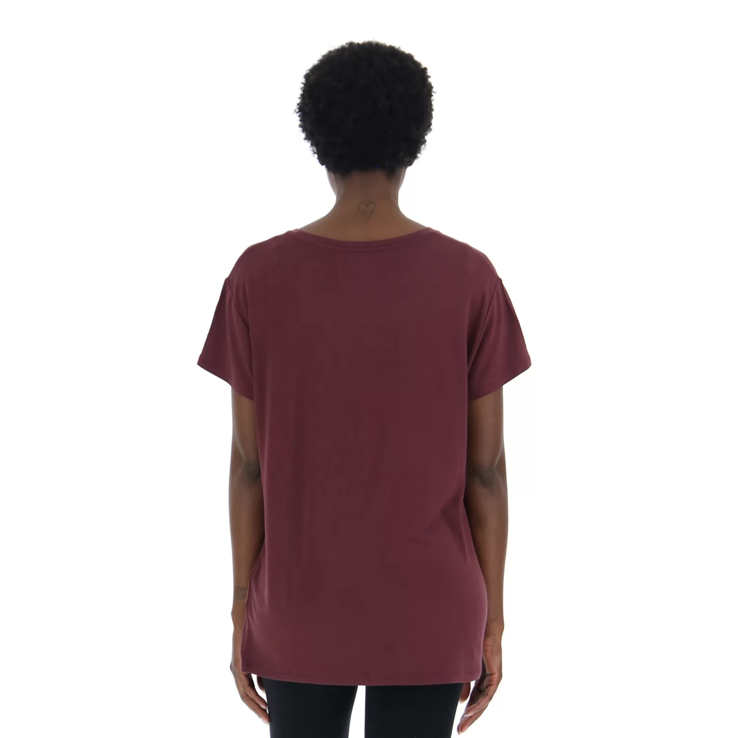 T-SHIRT W VI VINEYARD DK RED