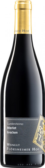 2019 Gundersheimer Merlot trocken - Weingut Flörsheimer Hof