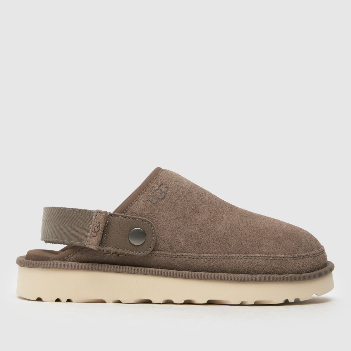 UGG Goldencoast füstszínű klumpa szandál