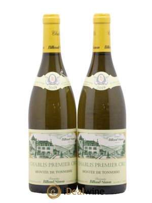 Chablis 1er Cru Montée de Tonnerre Billaud-Simon (Domaine)  2019 - Lot de 2 Bouteilles