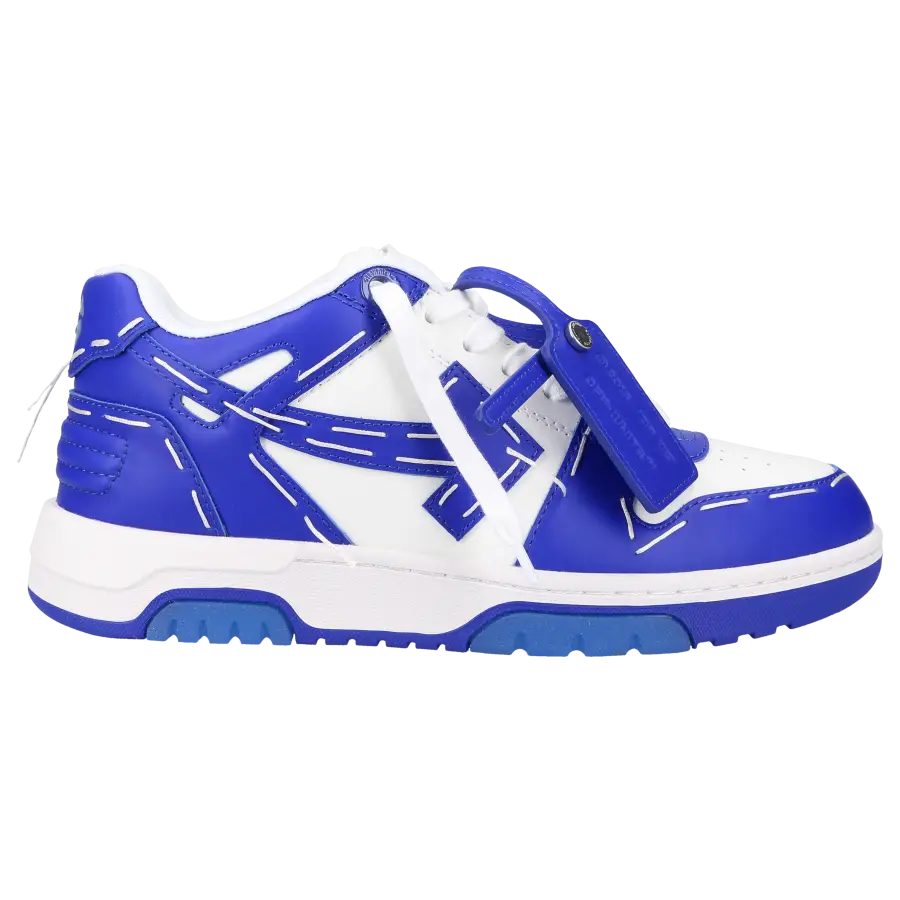 Off-White - Sneaker low OUT OF OFFICE Kalbsleder - blau