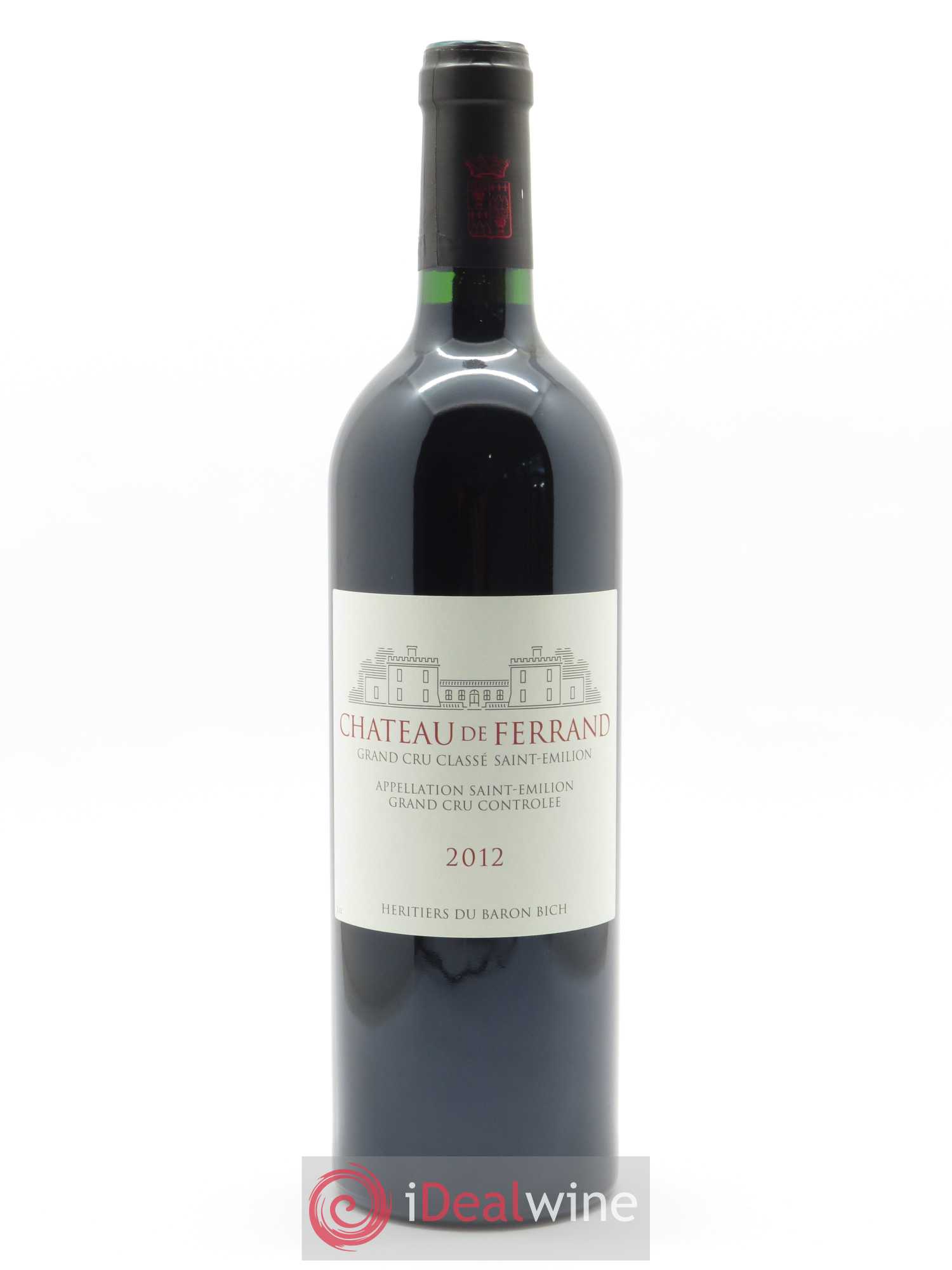 Château de Ferrand Grand Cru Classé (CBO à partir de 6 bts) 2015 - Lot de 1 Bouteille