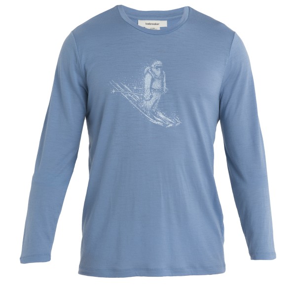 Icebreaker - Tech Lite II L/S Tee Skiing Yeti - Merinoshirt