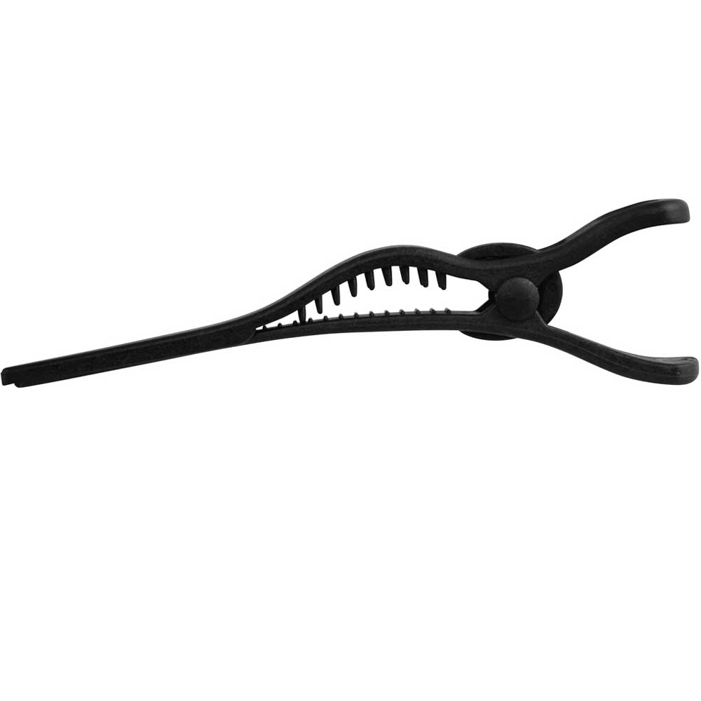 Comair Hair-Clips Pure Plastic 4er Pack