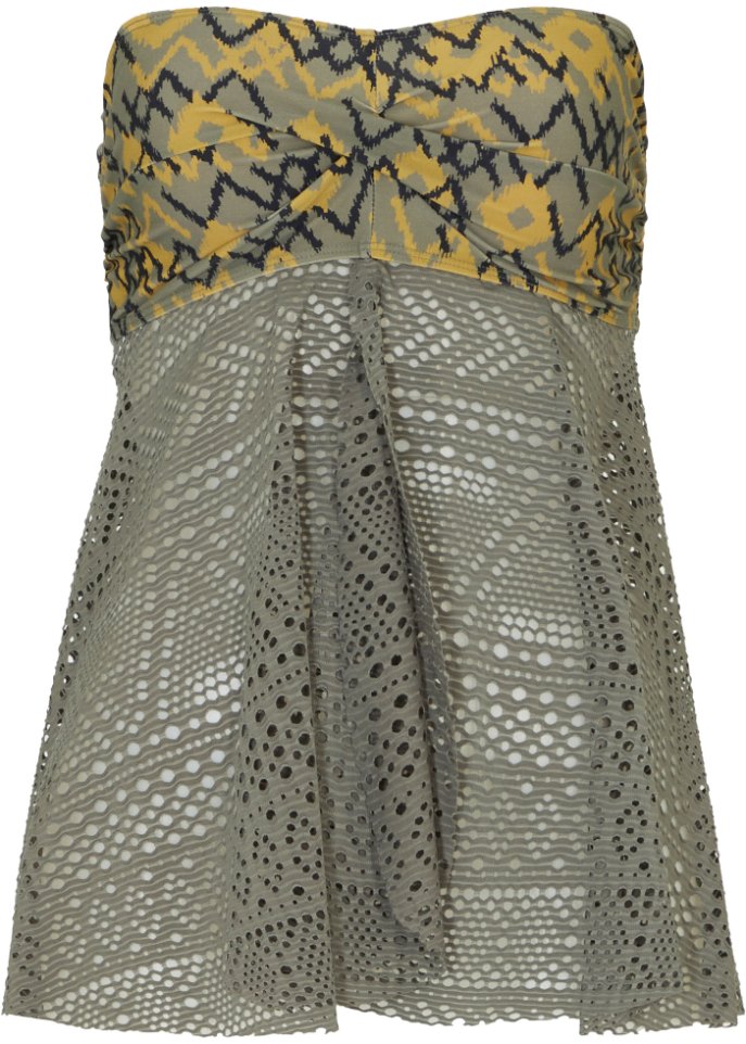Bandeau Tankini Oberteil