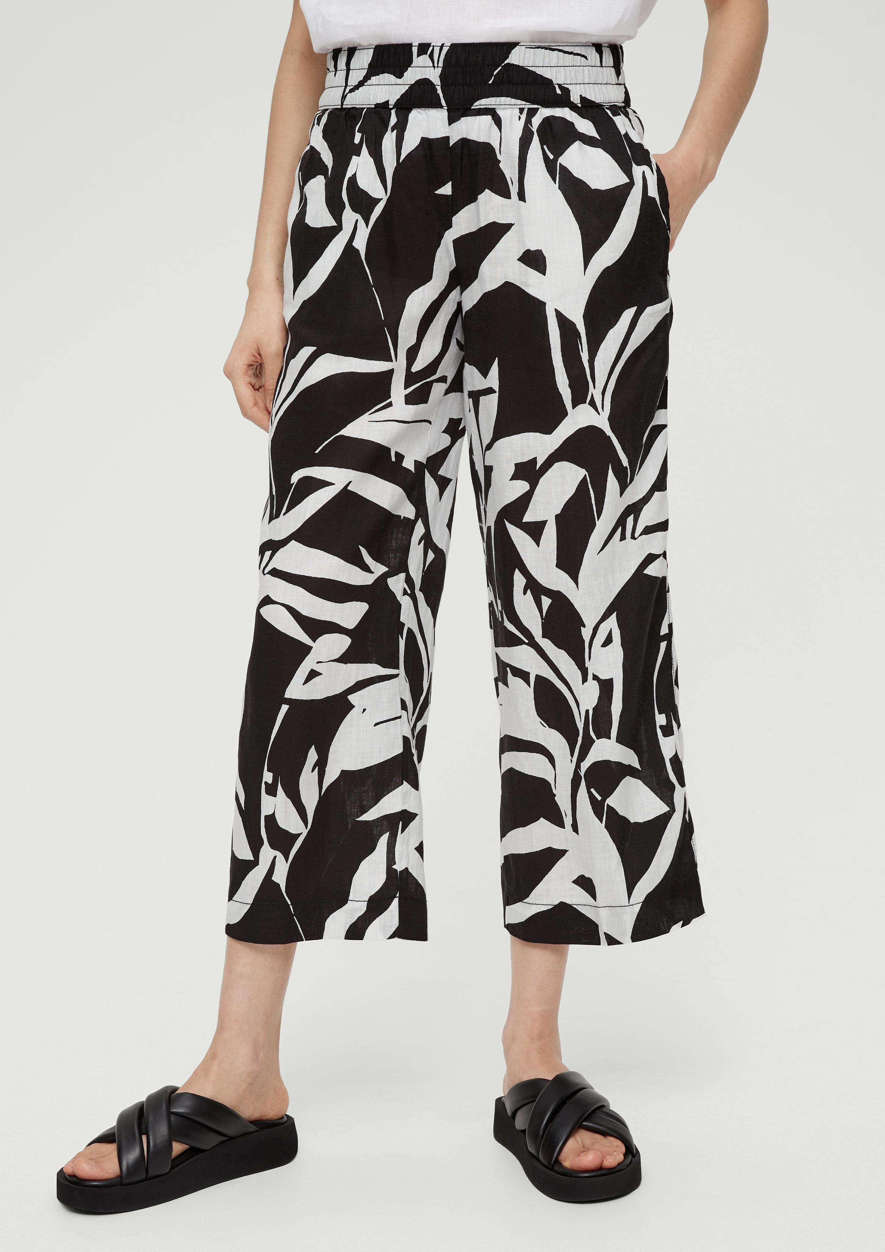 Relaxed: Hose mit Allover-Print  2131515-99A3