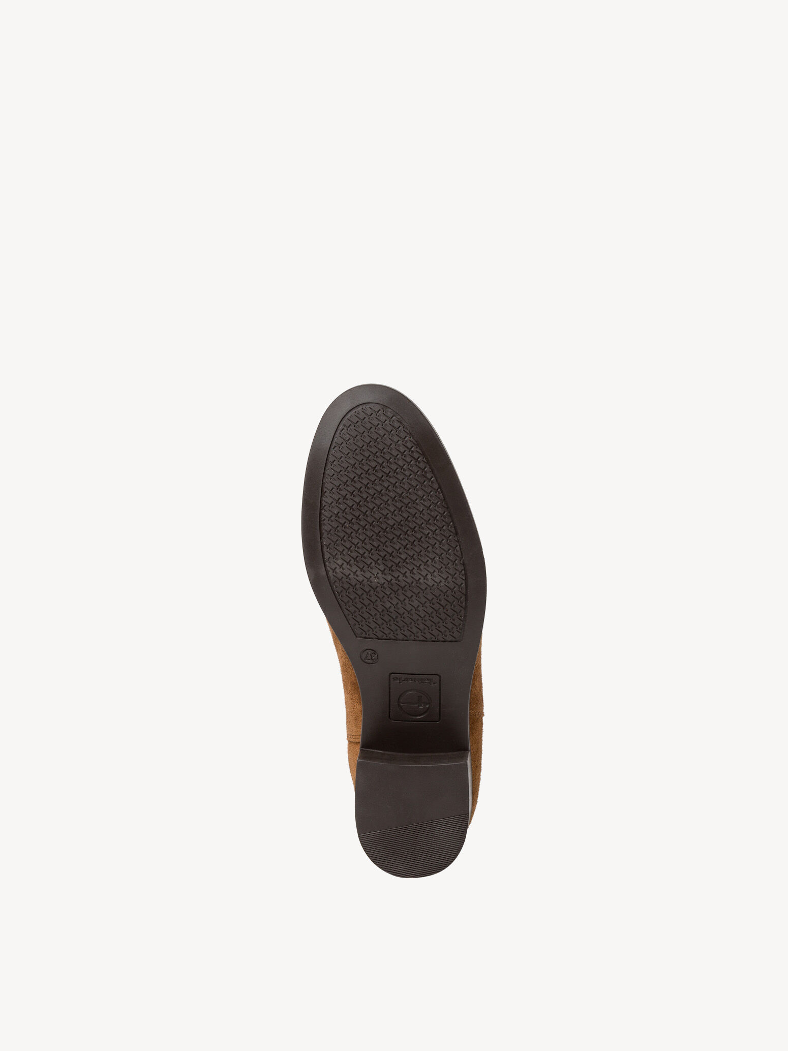 Bottine Chelsea en cuir - marron