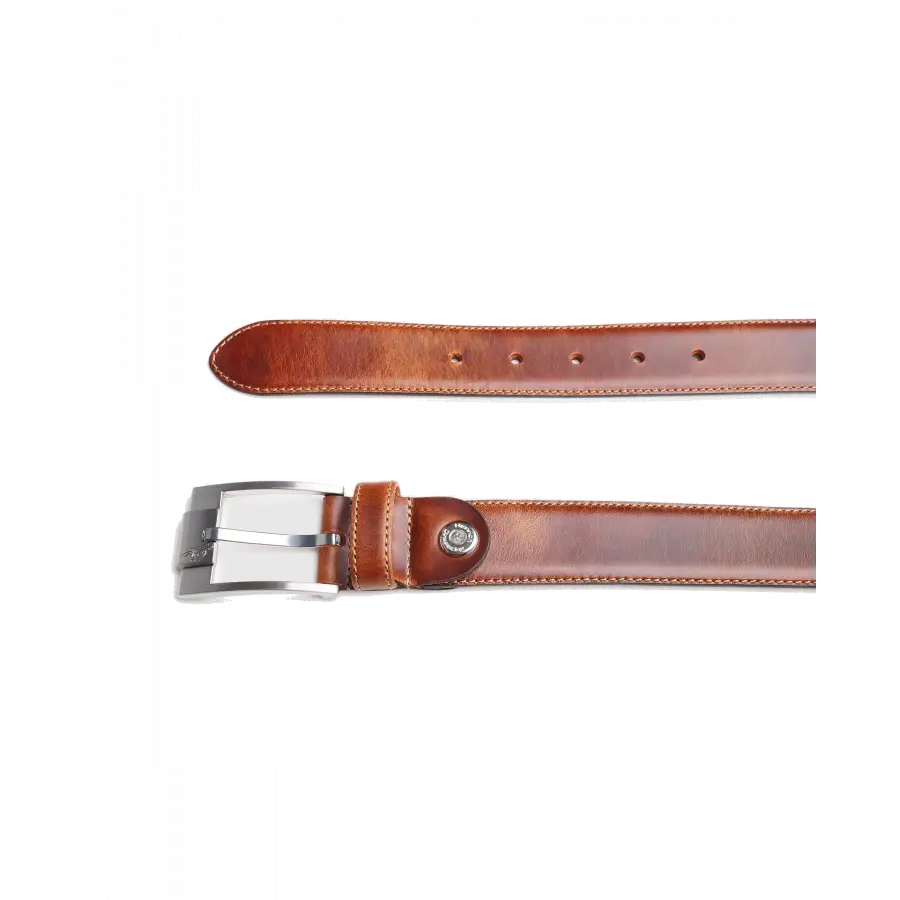 Heinrich Dinkelacker - Gürtel TAMMO PLAIN MA Kalbsleder - braun