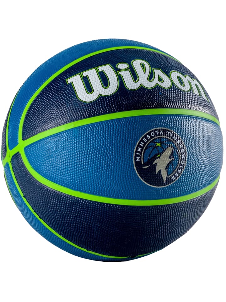 Wilson Wilson NBA Team Minnesota Timberwolves Ball in Blau günstig kaufen 7