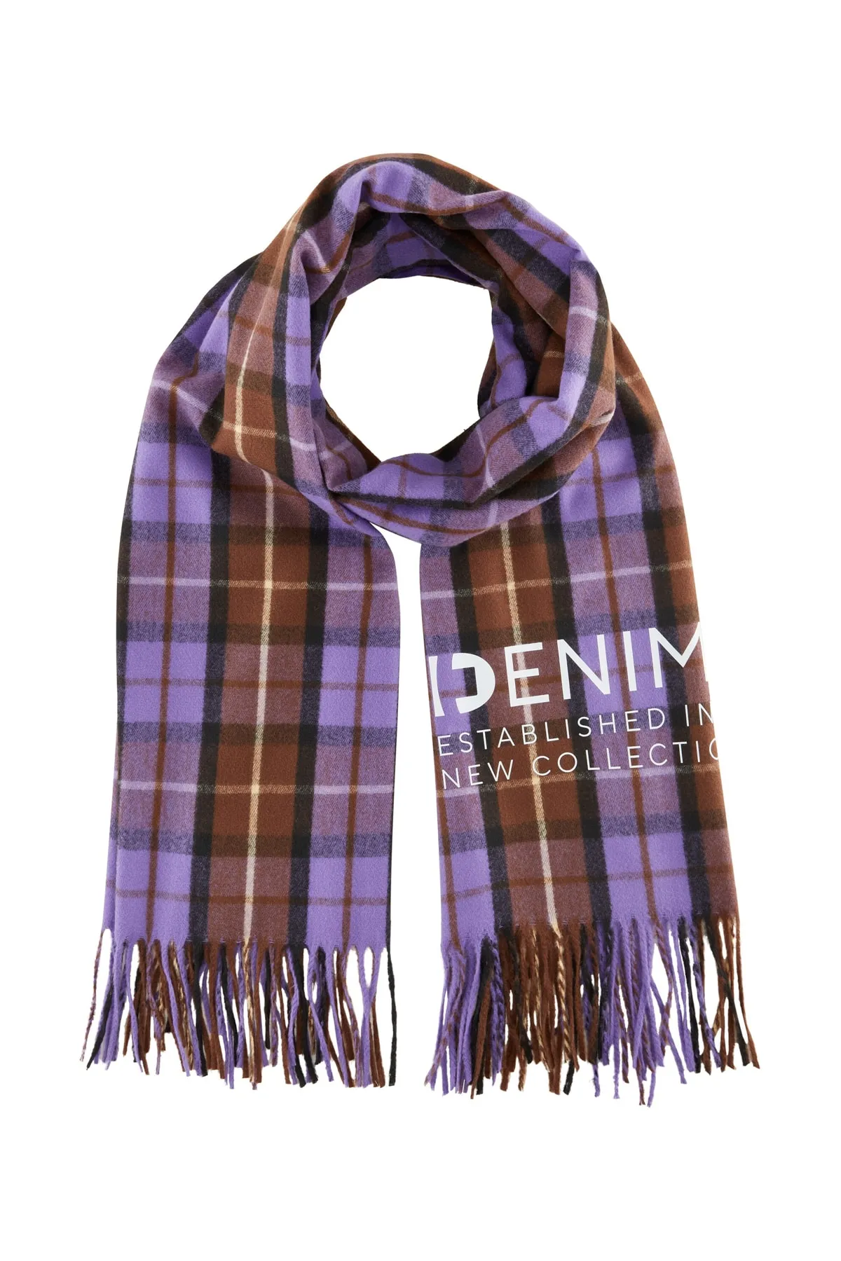 Tom Tailor Denim  Weft Damen/Mädchen Schal mit Karomuster