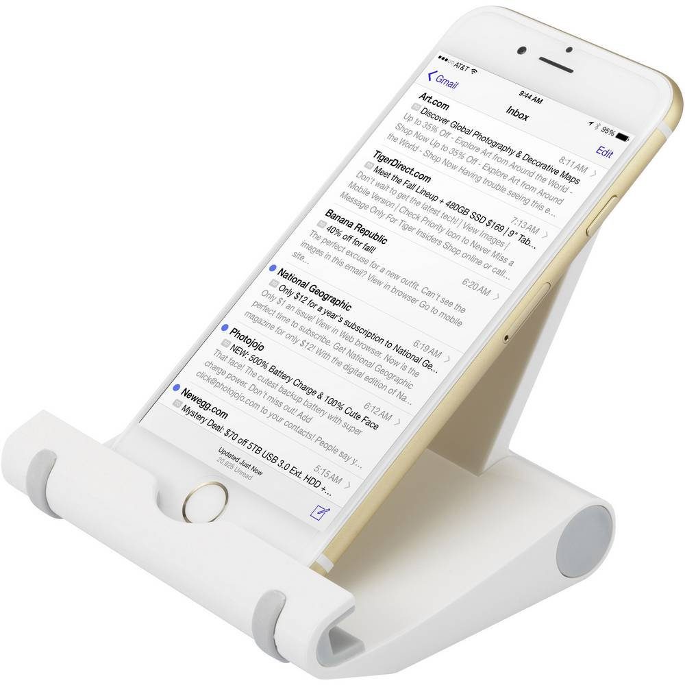 Renkforce Smartphone- und Tablet-Ständer 12.7 cm (5) - Tablet-Halterung