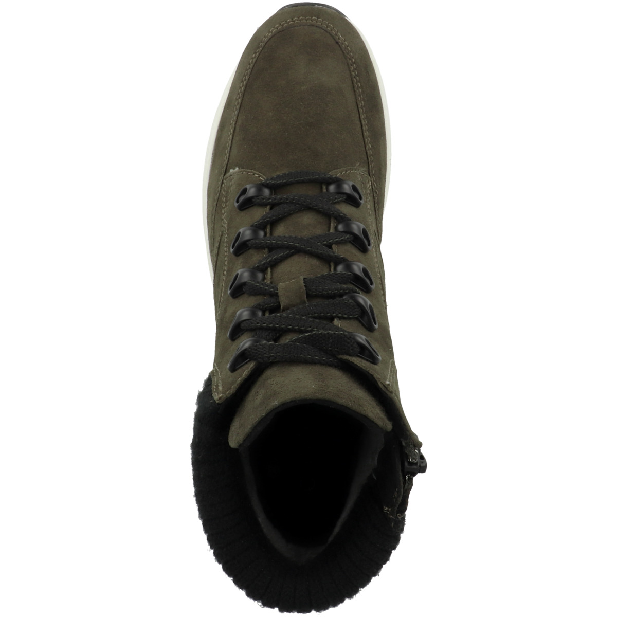 CAPRICE 9-25255-29 Schnürboots dunkelgruen