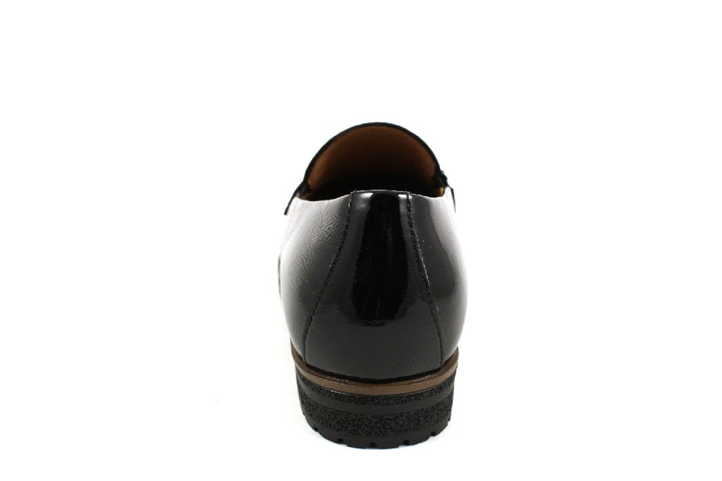 GABOR Komfort Slipper schwarz