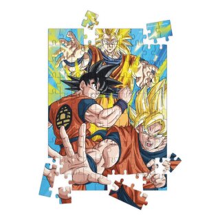 Dragon Ball Z Puzzle mit 3D-Effekt Goku Saiyan (100 Teile)