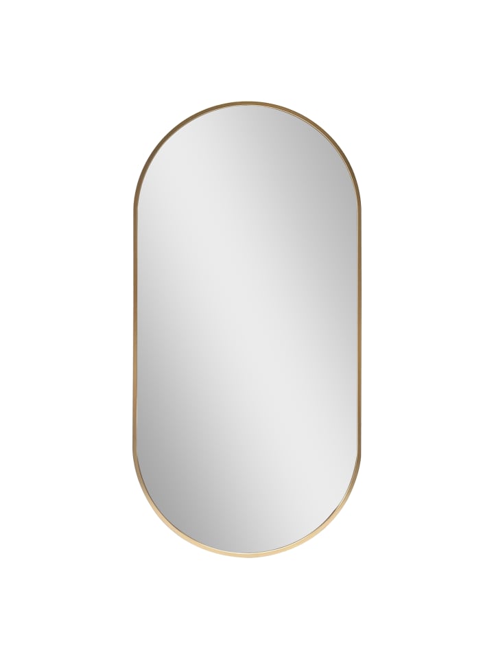 en.casa Wandspiegel Corato in Gold (H)80cm (B)40cm (T)2.8cm günstig kaufen onesize