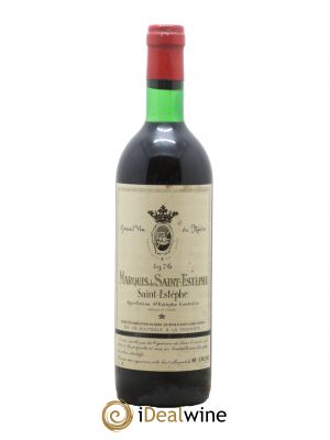 Marquis de Saint Estèphe  1976 - Lot de 1 Bouteille