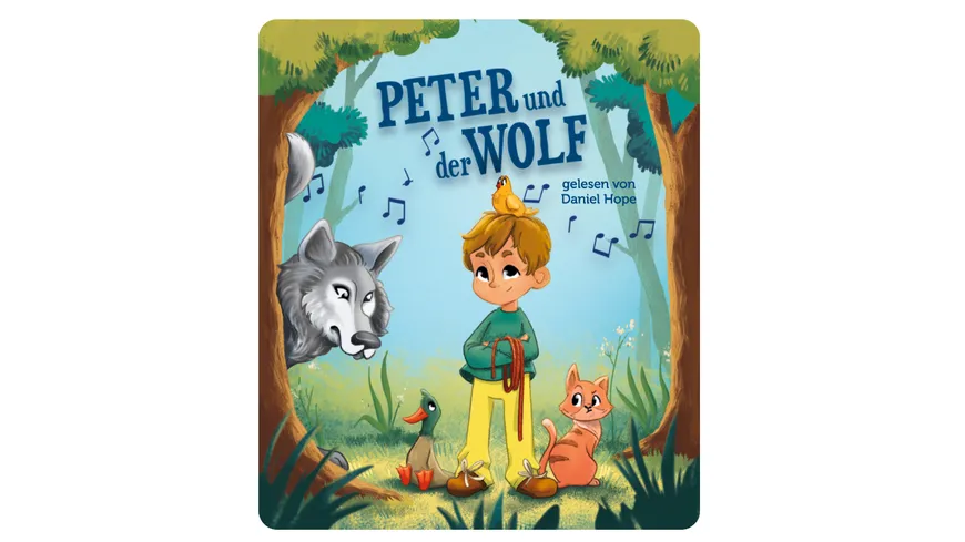 tonies - Hörfigur für die Toniebox: Peter und der Wolf
