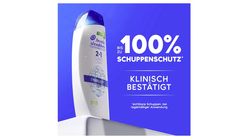 Head & Shoulders Haarshampoo 2in1 classic clean 250ml