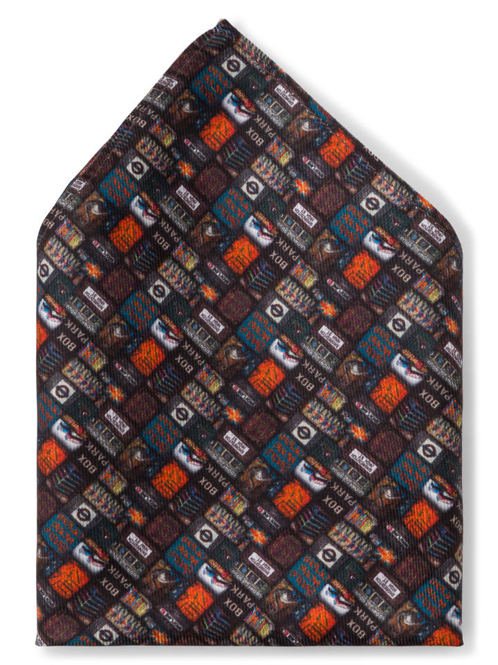 Finshley & Harding London Fliege und Einstecktuch in mehrfarbig - 0001 günstig kaufen onesize