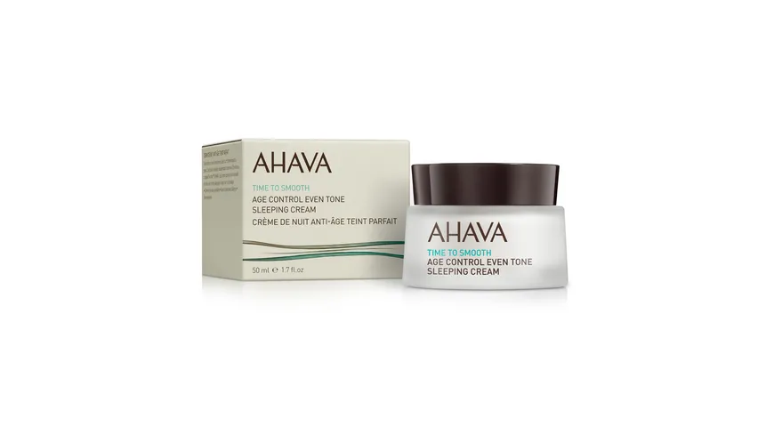 AHAVA AgeControl EvenTone Sleeping Cream 50 ml