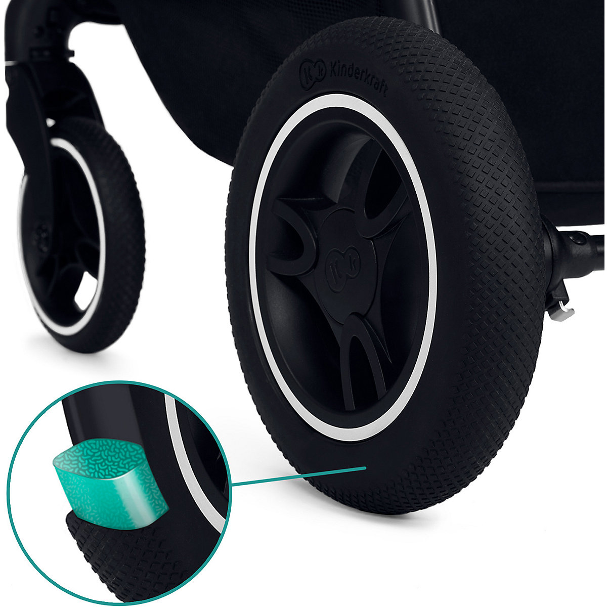 Kombi-Kinderwagen ALL ROAD, blau