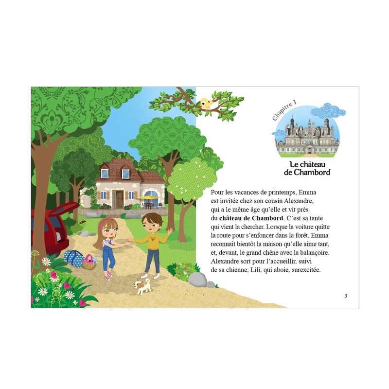 Livre Emma et la salamandre de Chambord - Play Bac
