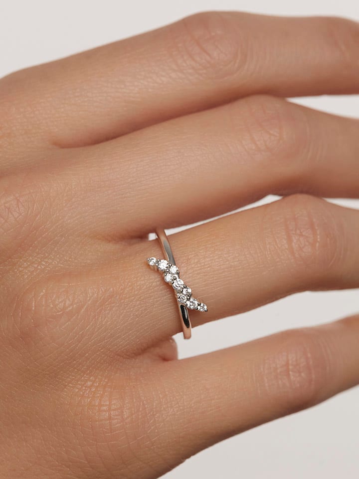PDPAOLA Silber-Ring 