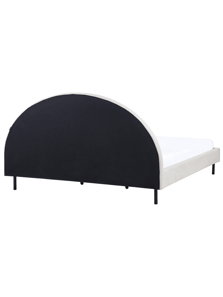 Beliani Doppelbett MARGUT in Beige - (W) 192 x (H) 116 x (L) 214 cm günstig kaufen onesize