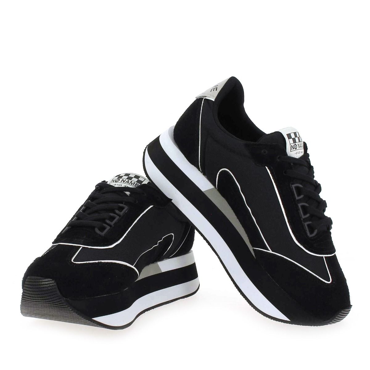 No Name  BOOM JOGGER H23 - Noir Blanc