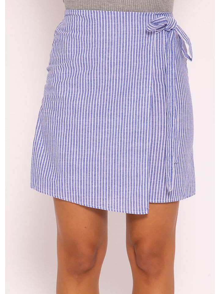 SASSYCLASSY Rock in Blau/ Weiß günstig kaufen