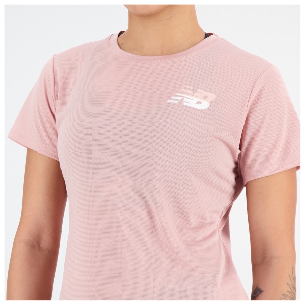 New Balance - Women's Graphic Accelerate S/S Top - Laufshirt